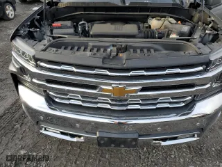 2019 Chevrolet Silverado 1500 LTZ with VIN 1GCRYGED4KZ282341, listed as a Copart auction lot 87310784 with 60,814 mi miles and Salvage Title. Bid and sale history available at carsss.com. Image 11.