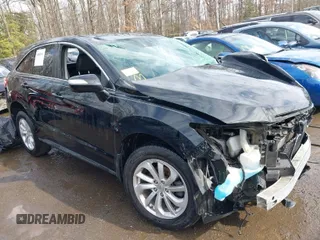 2017 Acura RDX w/Technology Pkg with VIN 5J8TB4H57HL013354, listed as a IAAI auction lot 41509361 with 1 mi miles. Bid and sale history available at carsss.com. Image 1.