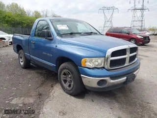 2005 Dodge Ram 1500 SLT with VIN 1D7HA16N85J648864, listed as a IAAI auction lot 42037658 with 154,542 mi miles. Bid and sale history available at carsss.com. Image 6.