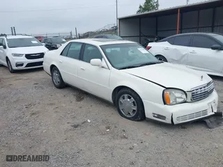 2005 Cadillac DeVille with VIN 1G6KD54Y75U162964, listed as a IAAI auction lot 40794096 with 165,341 mi miles. Bid and sale history available at carsss.com. Image 1.