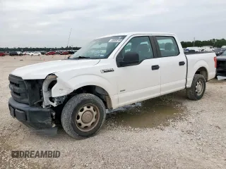2015 Ford F-150 XL with VIN 1FTEW1CP1FFA15115, listed as a Copart auction lot 65008195 with 125,140 mi miles and Salvage title. Bid and sale history available at DreamBid. Image 1.