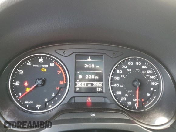 2016 Audi A3 1.8T Premium with VIN WAUA7GFF5G1066114, listed as a Copart auction lot 70487583 with 100,474 mi miles. Bid and sale history available at carsss.com. Image 9.