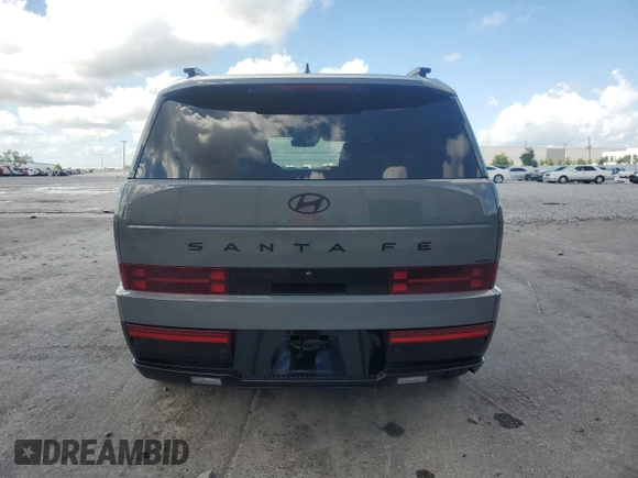 2024 Hyundai Santa Fe Calligraphy with VIN 5NMP5DGL1RH018205, listed as a Copart auction lot 60645525 with 8,773 mi miles and Salvage title. Bid and sale history available at DreamBid. Image 6.