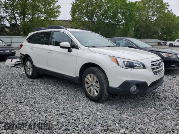 2017 Subaru Outback Premium with VIN 4S4BSADCXH3417774, listed as a Copart auction lot 57786545 with 101,716 mi miles and Salvage title. Bid and sale history available at DreamBid. Image 4.