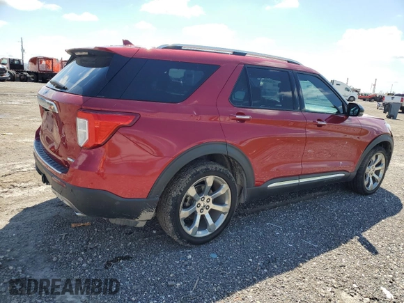 2020 Ford Explorer Platinum с VIN 1FM5K8HC7LGA07161, выставлен на аукционе Copart как лот 56369595 с пробегом 103 692 миль миль и Списание • Salvage title. История ставок и продаж доступна на DreamBid. Изображение 3.
