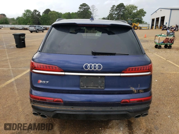 2021 Audi SQ7 Prestige z VIN WA1VWBF70MD010573, wystawiony jako Copart lot #51999395 z przebiegiem 31 623 mil mil oraz Szkoda całkowita • Salvage title. Historia ofert i sprzedaży dostępna na DreamBid. Obrazek 6.