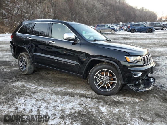 2022 Jeep Grand Cherokee WK Limited with VIN 1C4RJFBG5NC166179, listed as a Copart auction lot 85717634 with 25,635 mi miles and Salvage Title. Bid and sale history available at carsss.com. Image 4.