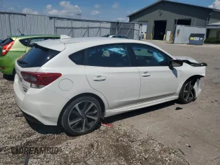 2022 Subaru Impreza Special Sports with VIN 4S3GTAJ60N1714307, listed as a Copart auction lot 63084904 with 24,555 mi miles and Salvage title. Bid and sale history available at DreamBid. Image 3.