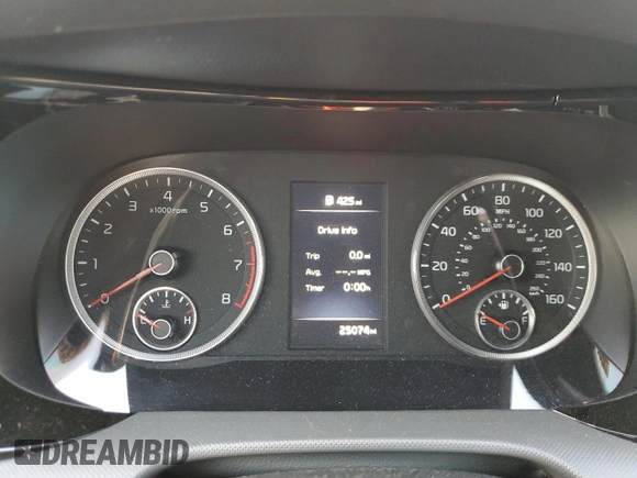 2022 Kia K5 GT-Line z VIN 5XXG64J23NG117047, wystawiony jako Copart lot #52318315 z przebiegiem 25 074 mil mil oraz Szkoda całkowita • Salvage title. Historia ofert i sprzedaży dostępna na DreamBid. Obrazek 9.
