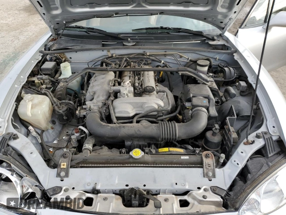 2001 Mazda MX-5 Miata with VIN JM1NB353510214097, listed as a Copart auction lot 50306595 with 111,359 mi miles and Salvage Title. Bid and sale history available at DreamBid. Image 11.