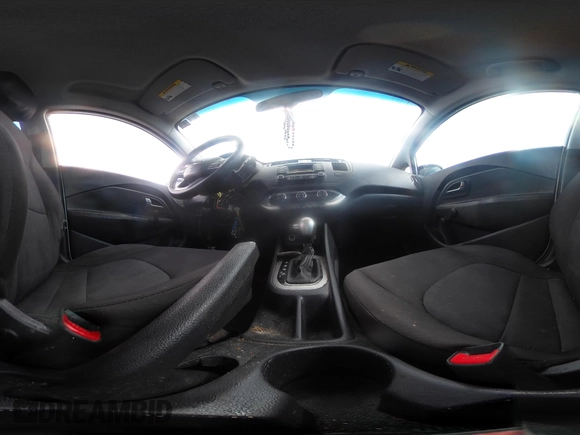2014 Kia Rio LX with VIN KNADM4A31E6413780, listed as a IAAI auction lot 41996928 with 93,446 mi miles and . Bid and sale history available at DreamBid. Image 18.