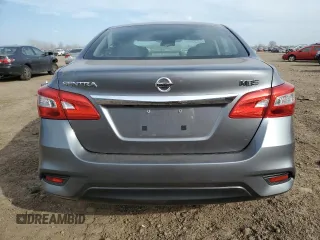 2019 Nissan Sentra S with VIN 3N1AB7AP4KY454881, listed as a Copart auction lot 48806865 with 67,648 mi miles and Salvage Title. Bid and sale history available at carsss.com. Image 6.