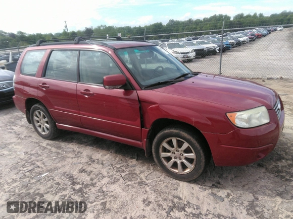 2007 Subaru Forester X w/Premium Pkg with VIN JF1SG65657H730203, listed as a IAAI auction lot 42087395 with 151,276 mi miles. Bid and sale history available at carsss.com. Image 1.