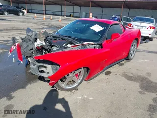 2005 Chevrolet Corvette with VIN 1G1YY24U855122094, listed as a IAAI auction lot 41777613 with 1 mi miles. Bid and sale history available at carsss.com. Image 18.