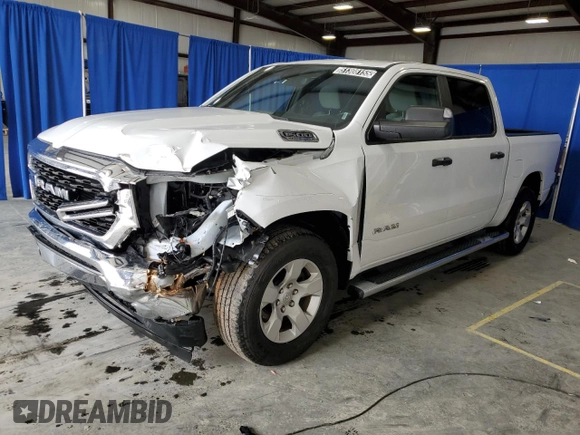 2023 Ram 1500 Big Horn with VIN 1C6RREFT9PN654317, listed as a Copart auction lot 51308155 with 39,644 mi miles and Clean title. Bid and sale history available at DreamBid. Image 1.