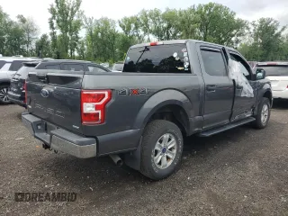 2018 Ford F-150 XL с VIN 1FTEW1EG9JFA03445, выставлен на аукционе Copart как лот 62899095 с пробегом 57 747 миль миль и Списание • Salvage title. История ставок и продаж доступна на DreamBid. Изображение 3.