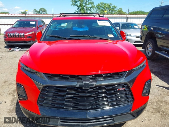 2021 Chevrolet Blazer RS with VIN 3GNKBERS6MS581014, listed as a IAAI auction lot 42018651 with 91,963 mi miles and . Bid and sale history available at DreamBid. Image 13.