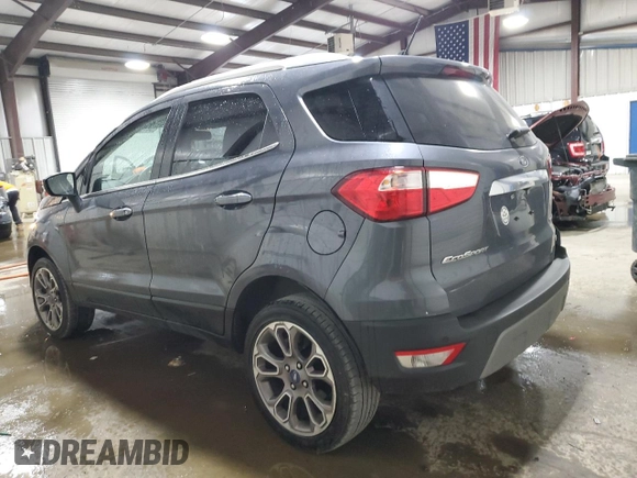 2019 Ford EcoSport Titanium with VIN MAJ6S3KL9KC285706, listed as a Copart auction lot 54191865 with 57,124 mi miles and Salvage Title. Bid and sale history available at DreamBid. Image 2.