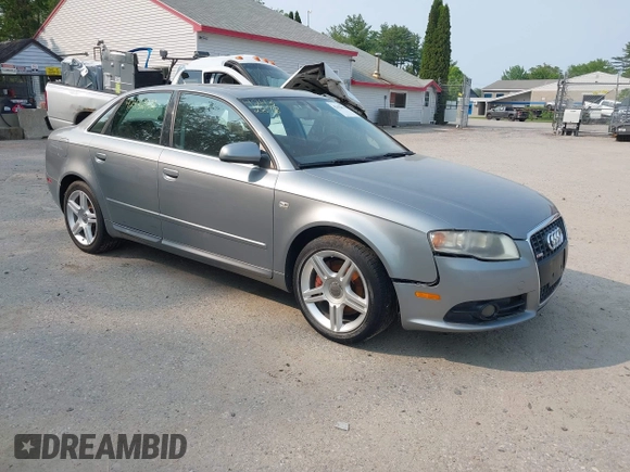 2008 Audi A4 2.0T z VIN WAUDF78E08A101745, wystawiony jako IAAI lot #42432878 z przebiegiem 206 370 mil mil oraz . Historia ofert i sprzedaży dostępna na DreamBid. Obrazek 1.