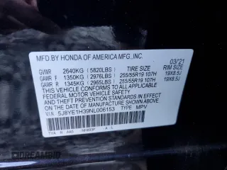 2022 Acura MDX with VIN 5J8YE1H39NL006153, listed as a Copart auction lot 78468454 with 40,779 mi miles and Salvage Title. Bid and sale history available at carsss.com. Image 15.