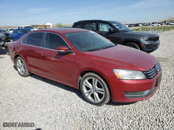 2015 Volkswagen Passat 2.0L TDI SE w/Sunroof with VIN 1VWBV7A3XFC053398, listed as a Copart auction lot 53162165 with 223,315 mi miles and Clean Title. Bid and sale history available at carsss.com. Image 4.