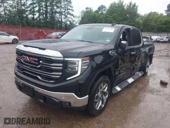 2024 GMC Sierra 1500 SLT with VIN 3GTUUDED6RG275549, listed as a IAAI auction lot 42481593 with 6,174 mi miles and . Bid and sale history available at DreamBid. Image 17.