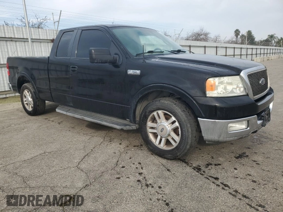 2005 Ford F-150 XLT with VIN 1FTPX125X5NA26771, listed as a Copart auction lot 87336524 with 215,103 mi miles and Clean Title. Bid and sale history available at carsss.com. Image 4.
