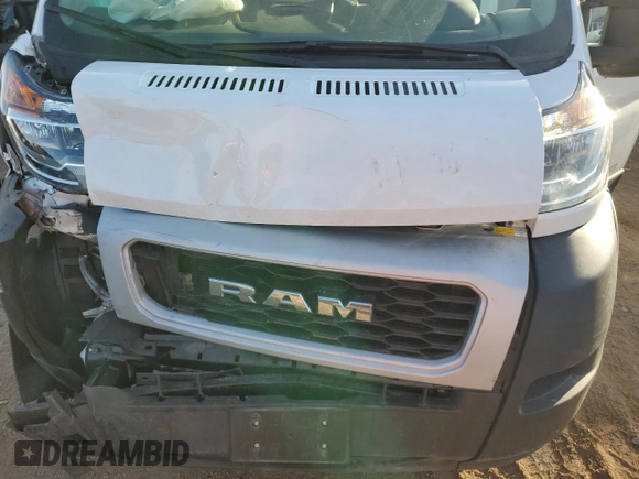 2021 Ram ProMaster Cargo with VIN 3C6LRVNG1ME576187, listed as a Copart auction lot 81195664 with Not Provided miles and Salvage Title. Bid and sale history available at DreamBid. Image 12.