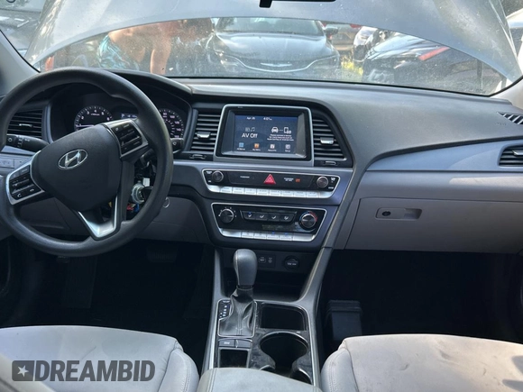 2018 Hyundai Sonata SE with VIN 5NPE24AF9JH613295, listed as a Copart auction lot 54958675 with 121,044 mi miles and Salvage Title. Bid and sale history available at carsss.com. Image 9.