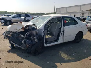 2007 Toyota Corolla CE with VIN JTDBR32E370135170, listed as a Copart auction lot 60089315 with Not provided miles and Salvage title. Bid and sale history available at DreamBid. Image 1.