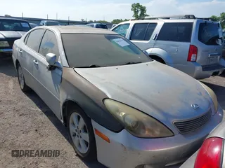2005 Lexus ES 350 with VIN JTHBA30G655105641, listed as a IAAI auction lot 42638150 with 213,313 mi miles and . Bid and sale history available at DreamBid. Image 1.