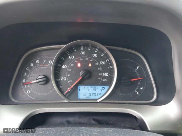 2014 Toyota RAV4 LE with VIN JTMBFREVXEJ002811, listed as a IAAI auction lot 41701317 with 93,032 mi miles. Bid and sale history available at carsss.com. Image 7.