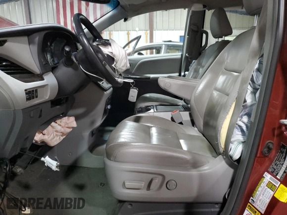2015 Toyota Sienna Ltd with VIN 5TDDK3DC2FS109812, listed as a Copart auction lot 53462045 with 160,594 mi miles and Salvage Title. Bid and sale history available at carsss.com. Image 7.