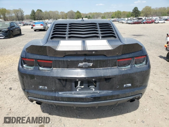 2012 Chevrolet Camaro 2LT with VIN 2G1FC1E37C9204081, listed as a Copart auction lot 56920145 with 200,648 mi miles and Salvage title. Bid and sale history available at DreamBid. Image 6.