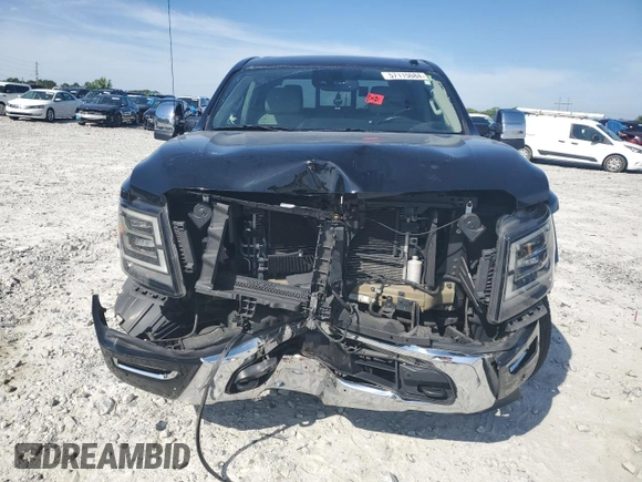 2021 Nissan Titan SL z VIN 1N6AA1ED6MN511883, wystawiony jako Copart lot #57115084 z przebiegiem 48 293 mil mil oraz Szkoda całkowita • Salvage title. Historia ofert i sprzedaży dostępna na DreamBid. Obrazek 5.
