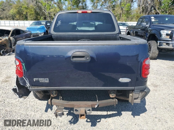 2003 Ford F-150 XLT with VIN 1FTRW07L83KD54346, listed as a Copart auction lot 48980355 with Not Provided miles and Salvage Title. Bid and sale history available at carsss.com. Image 6.