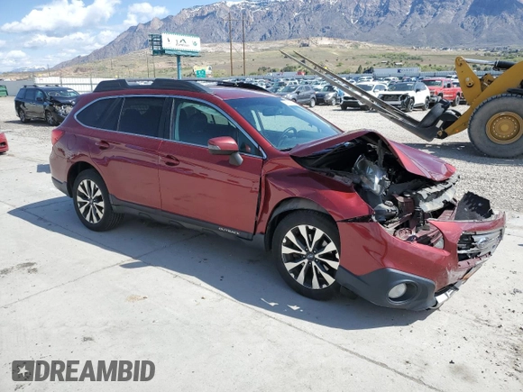 2015 Subaru Outback Limited with VIN 4S4BSBJC8F3238429, listed as a Copart auction lot 54158465 with 181,174 mi miles and Salvage Title. Bid and sale history available at DreamBid. Image 4.