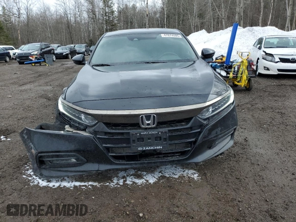 2019 Honda Accord Sport with VIN 1HGCV1F37KA804249, listed as a Copart auction lot 47674595 with 110,453 mi miles and Clean Title. Bid and sale history available at DreamBid. Image 5.