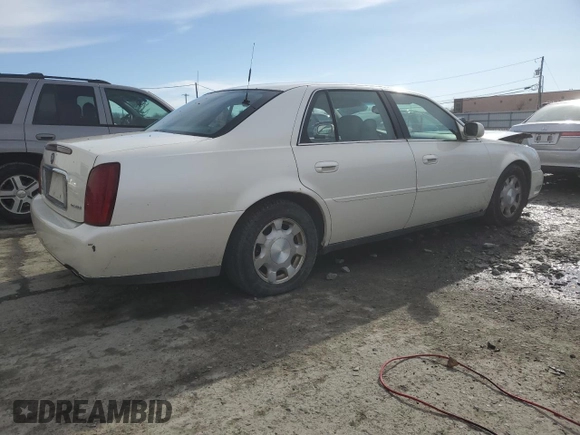 2001 Cadillac DeVille z VIN 1G6KD54YX1U252491, wystawiony jako Copart lot #50325445 z przebiegiem Nie podano mil oraz Szkoda całkowita • Salvage title. Historia ofert i sprzedaży dostępna na DreamBid. Obrazek 3.