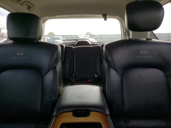 2012 Infiniti QX56 7-passenger with VIN JN8AZ2NE3C9017910, listed as a Copart auction lot 54199494 with 242,851 mi miles and Salvage Title. Bid and sale history available at carsss.com. Image 10.