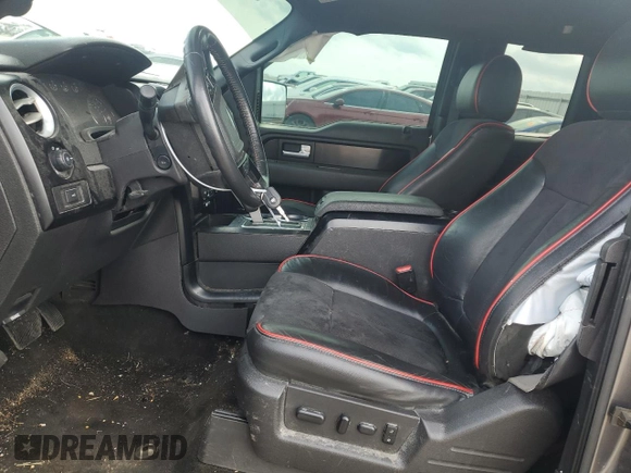 2013 Ford F-150 XL with VIN 1FTFX1ET3DFD97320, listed as a Copart auction lot 51529645 with 145,671 mi miles and Salvage title. Bid and sale history available at DreamBid. Image 7.