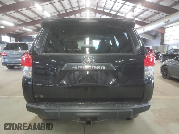 2010 Toyota 4Runner Trail with VIN JTEBU5JR9A5011263, listed as a Copart auction lot 54561095 with 197,541 mi miles and Clean Title. Bid and sale history available at DreamBid. Image 6.