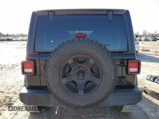 2022 Jeep Wrangler Unlimited Sport with VIN 1C4HJXDG4NW206622, listed as a Copart auction lot 47971005 with 62,240 mi miles and Salvage Title. Bid and sale history available at DreamBid. Image 6.