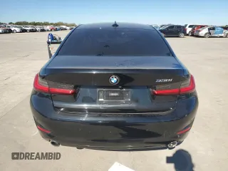 2019 BMW 3 Series 330i with VIN 3MW5R1J56K8A03860, listed as a Copart auction lot 80941324 with 69,114 mi miles and Salvage Title. Bid and sale history available at carsss.com. Image 6.