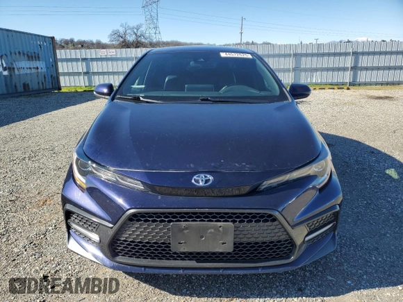 2021 Toyota Corolla XSE with VIN 5YFT4MCE4MP093777, listed as a Copart auction lot 44572625 with 50,351 mi miles and Non Repairable. Bid and sale history available at carsss.com. Image 5.