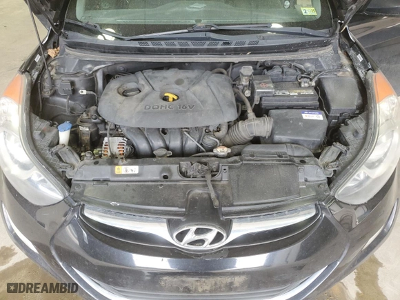 2012 Hyundai Elantra GLS with VIN KMHDH4AE3CU301091, listed as a Copart auction lot 49922425 with 349,251 mi miles and Clean Title. Bid and sale history available at carsss.com. Image 11.