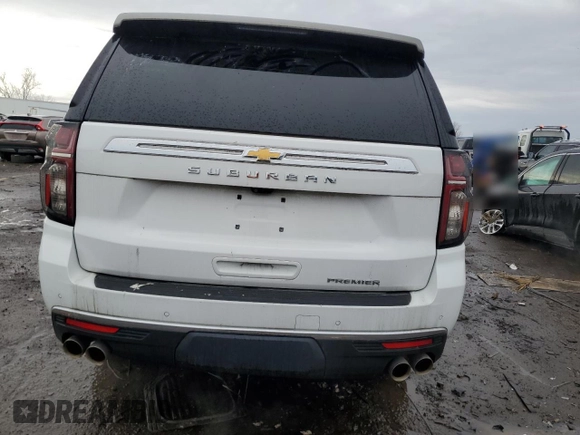 2021 Chevrolet Suburban Premier с VIN 1GNSCFKD9MR284417, выставлен на аукционе Copart как лот 47981755 с пробегом 53 316 миль миль и На запчасти • Non repairable. История ставок и продаж доступна на DreamBid. Изображение 6.