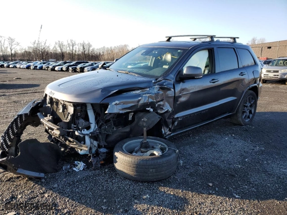 2021 Jeep Grand Cherokee Limited X with VIN 1C4RJFBG3MC527584, listed as a Copart auction lot 84267534 with 47,445 mi miles and Salvage Title. Bid and sale history available at carsss.com. Image 1.