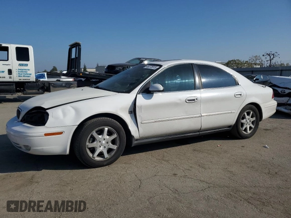 2002 Mercury Sable LS Premium with VIN 1MEFM55SX2A638788, listed as a Copart auction lot 46373915 with 155,200 mi miles and Salvage Title. Bid and sale history available at DreamBid. Image 1.