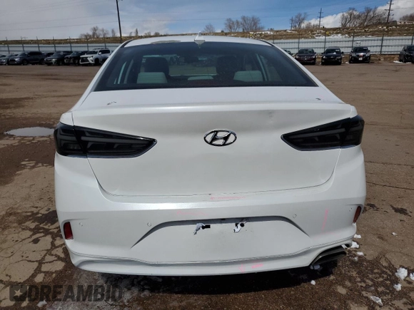 2018 Hyundai Sonata Sport with VIN 5NPE34AF4JH639204, listed as a Copart auction lot 49734115 with 80,827 mi miles and Salvage Title. Bid and sale history available at carsss.com. Image 6.